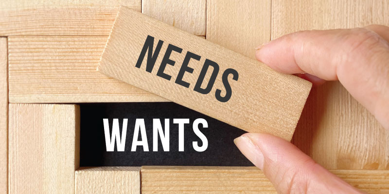 Cara Membedakan Kebutuhan dan Keinginan