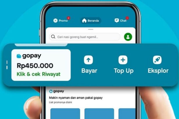 Cara Isi Saldo GoPay Lewat Driver