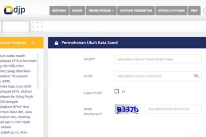Cara Mendapatkan Kode EFIN Pajak Tanpa ke Kantor Pajak