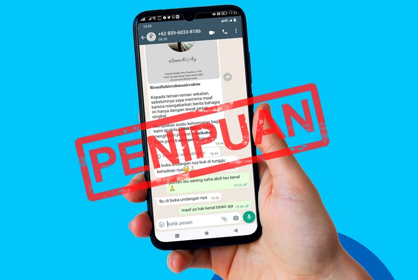 Tips Menghindari Penipuan Phising Link di WhatsApp