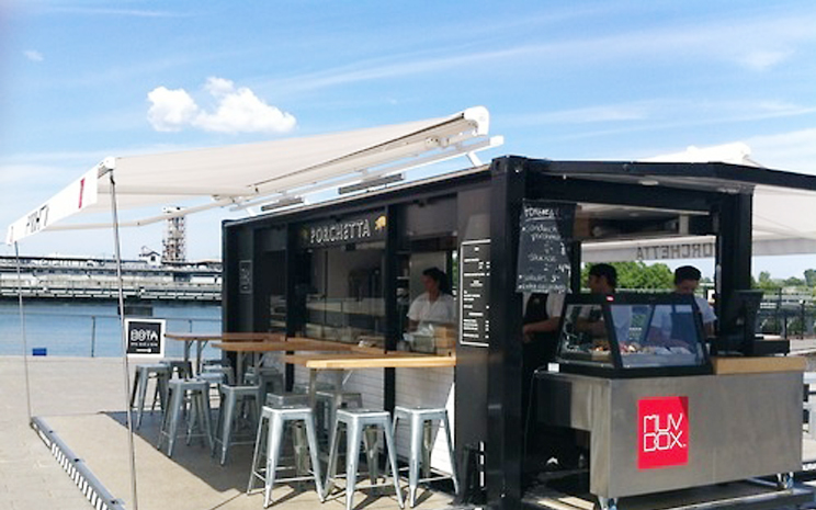 Bisnis Coffee Shop Container