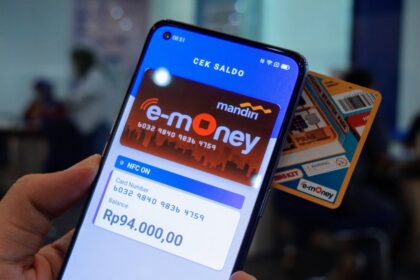 Cara Top Up E-Money Lewat HP NFC