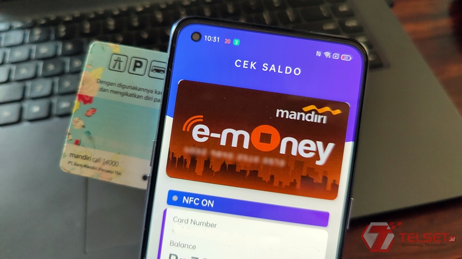 Cara Top Up E-Money Lewat HP NFC