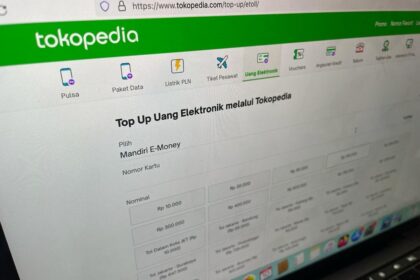 Cara Top Up Saldo E-Toll Lewat Tokopedia