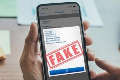 Struk Transfer Palsu